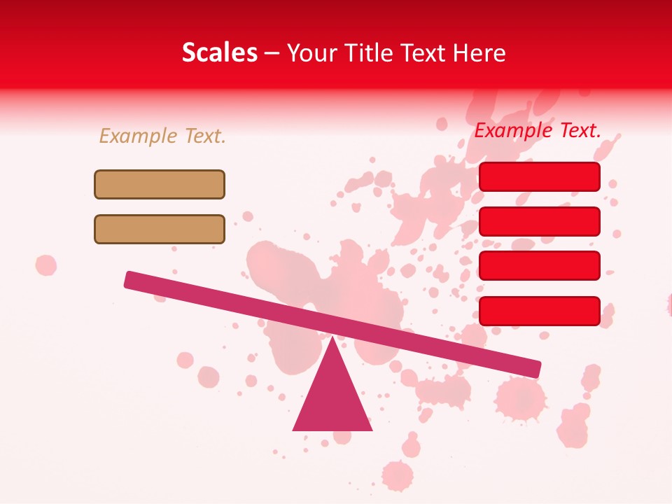 Drip Paint Texture PowerPoint Template