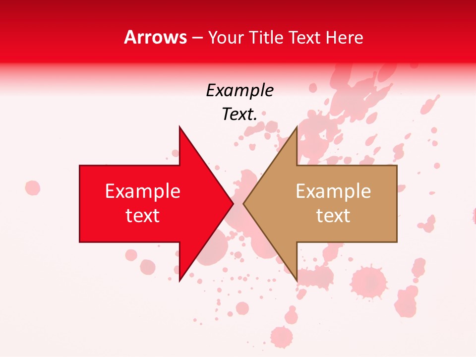 Drip Paint Texture PowerPoint Template