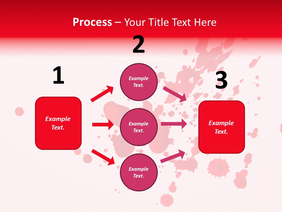 Drip Paint Texture PowerPoint Template