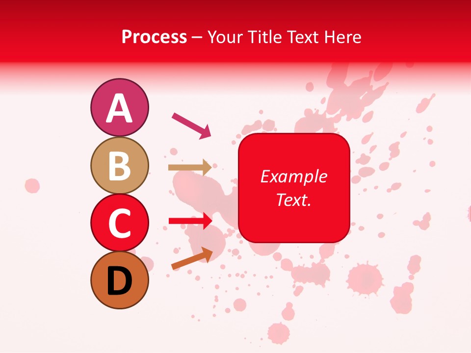 Drip Paint Texture PowerPoint Template