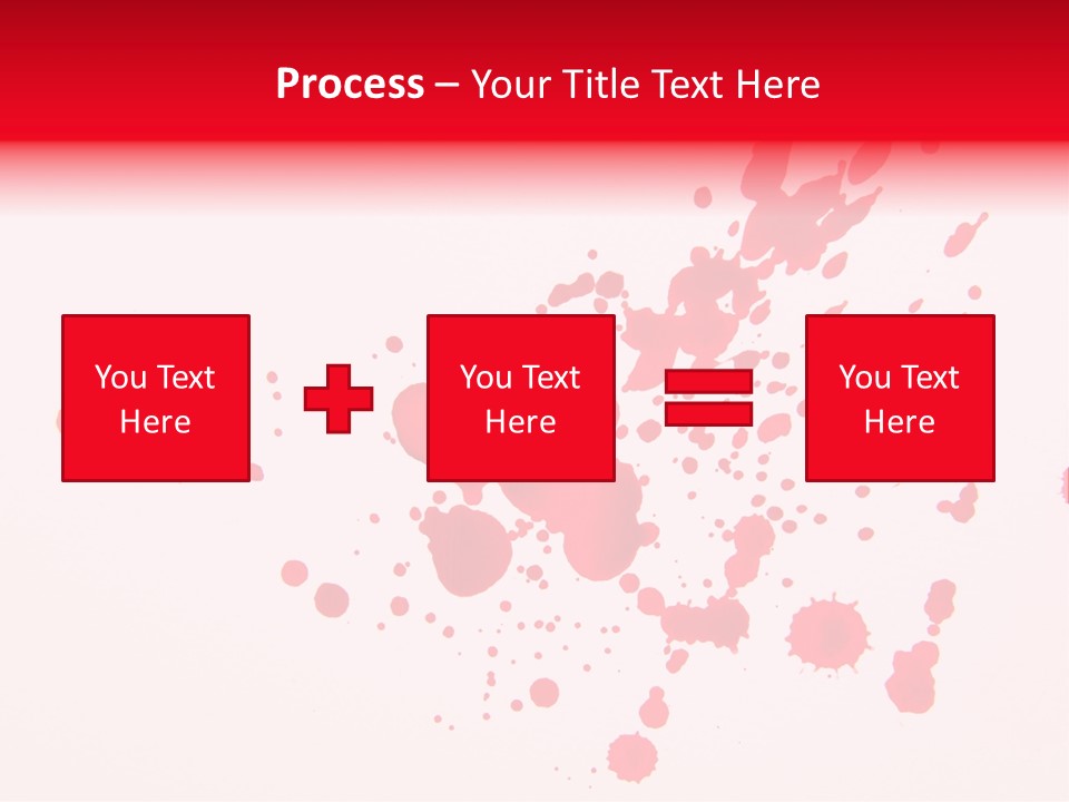 Drip Paint Texture PowerPoint Template