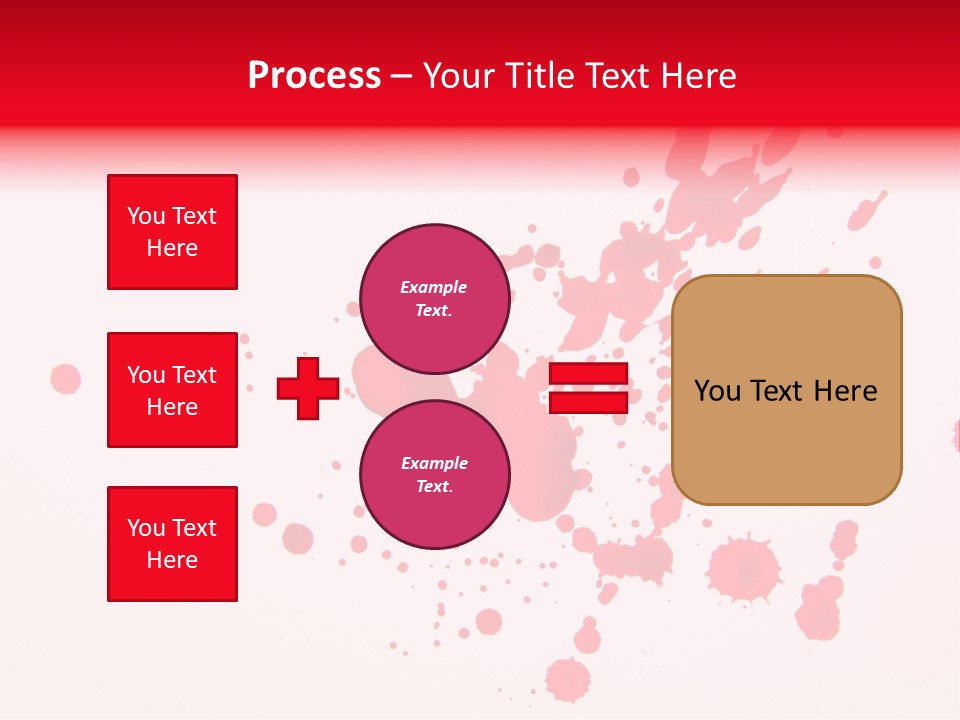Drip Paint Texture PowerPoint Template