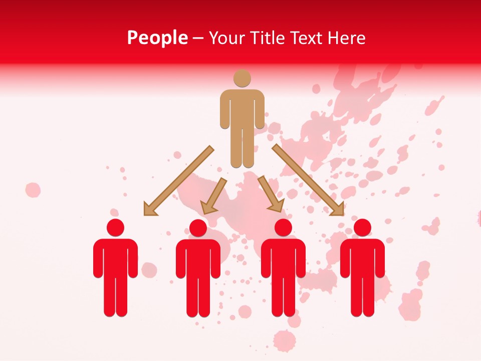 Drip Paint Texture PowerPoint Template