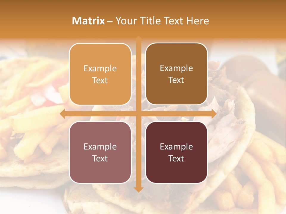 Bread Souvlaki Biting PowerPoint Template