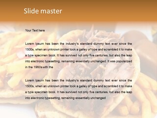 Bread Souvlaki Biting PowerPoint Template