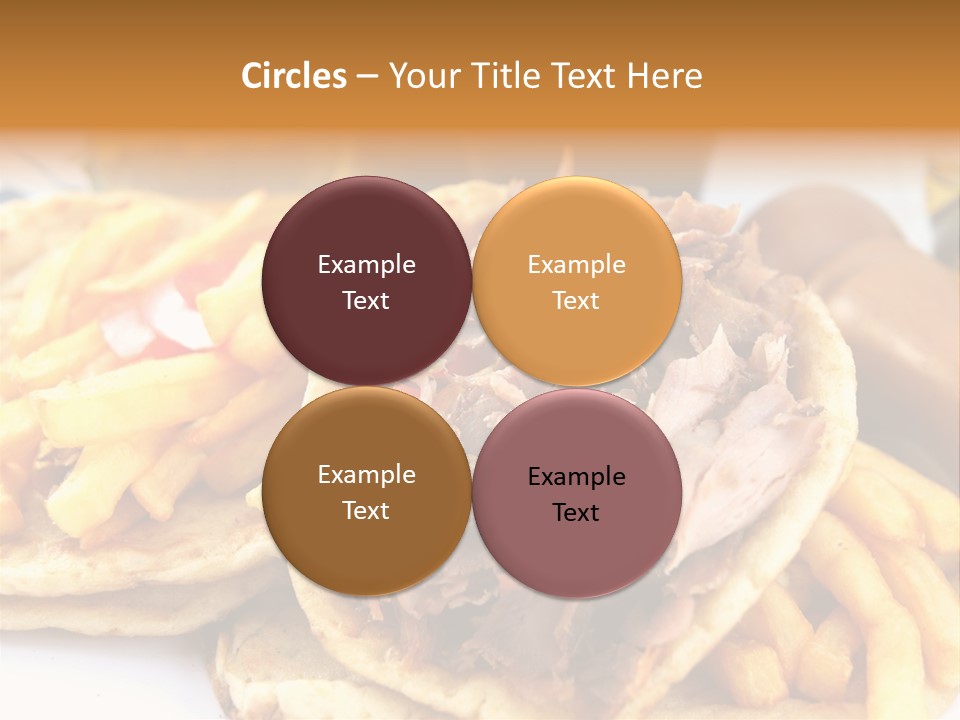 Bread Souvlaki Biting PowerPoint Template