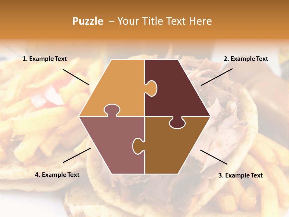 Bread Souvlaki Biting PowerPoint Template