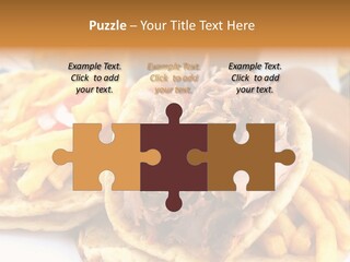 Bread Souvlaki Biting PowerPoint Template