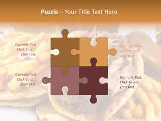 Bread Souvlaki Biting PowerPoint Template
