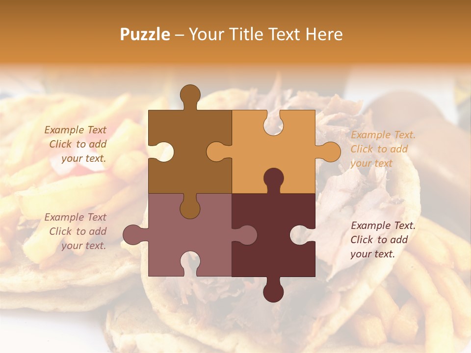 Bread Souvlaki Biting PowerPoint Template