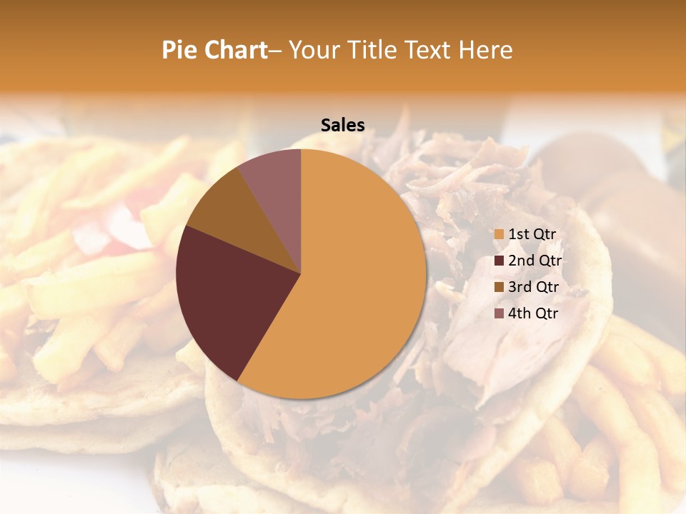 Bread Souvlaki Biting PowerPoint Template