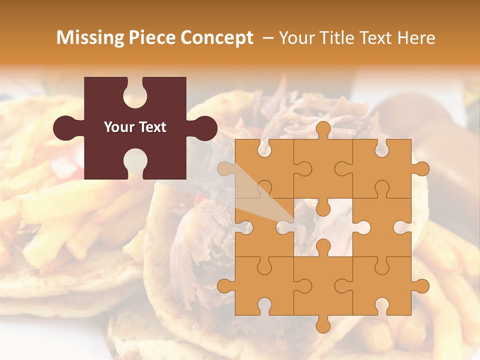 Bread Souvlaki Biting PowerPoint Template