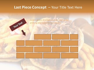 Bread Souvlaki Biting PowerPoint Template