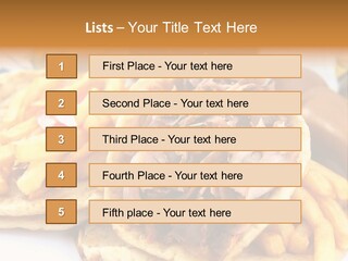 Bread Souvlaki Biting PowerPoint Template