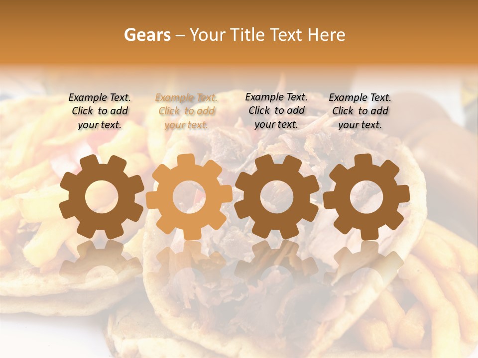 Bread Souvlaki Biting PowerPoint Template