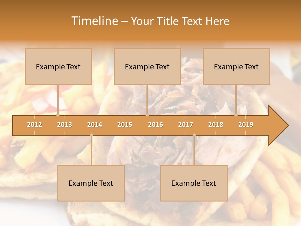 Bread Souvlaki Biting PowerPoint Template