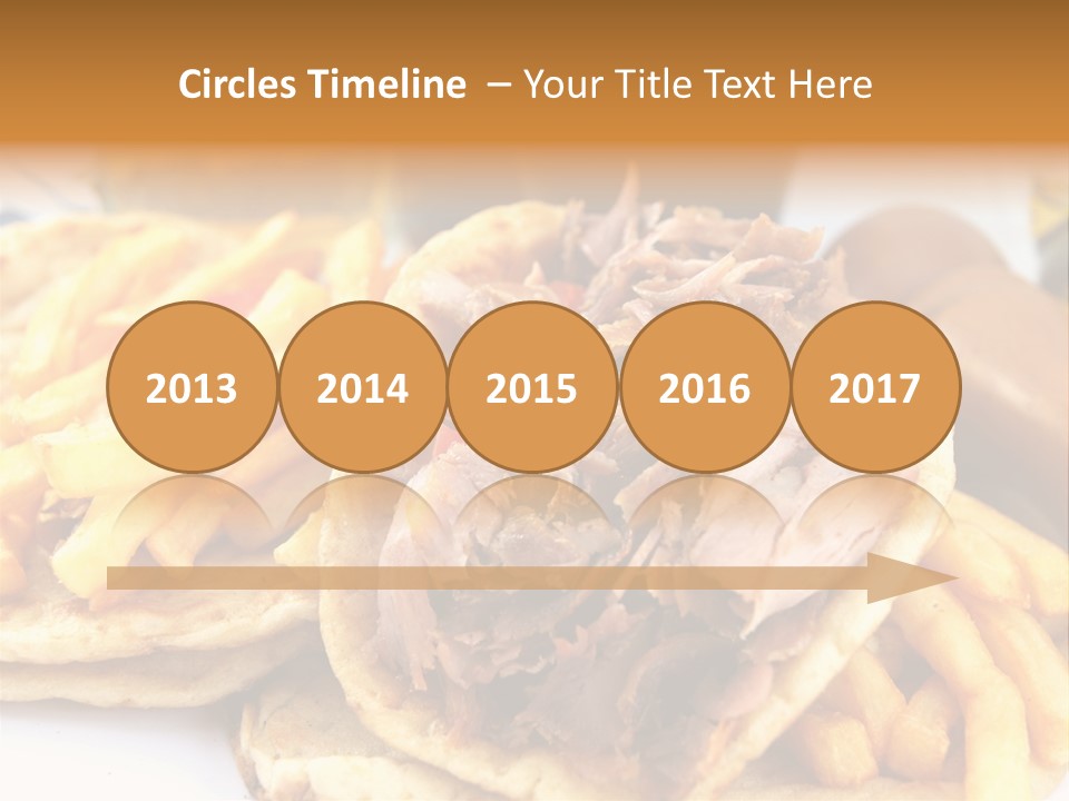 Bread Souvlaki Biting PowerPoint Template