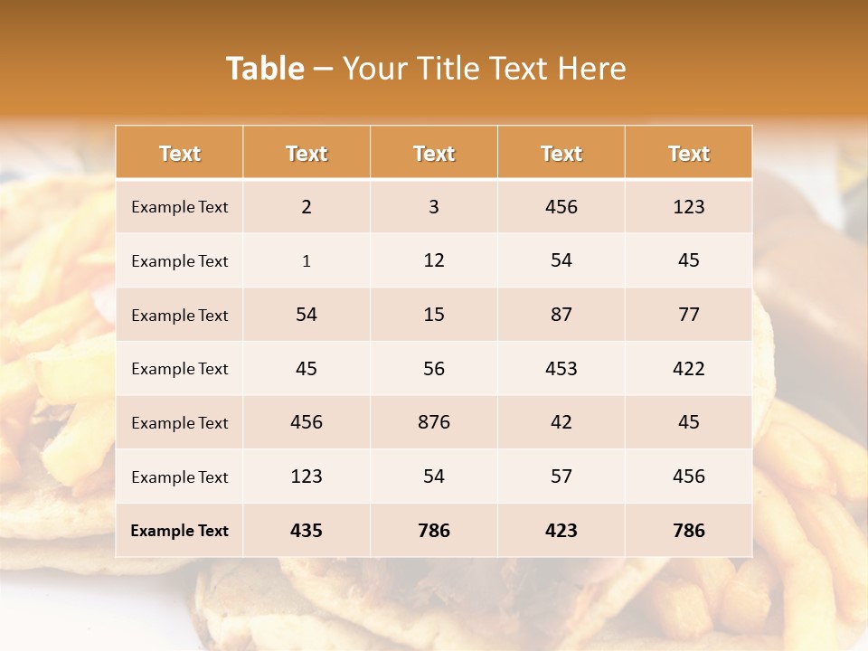 Bread Souvlaki Biting PowerPoint Template