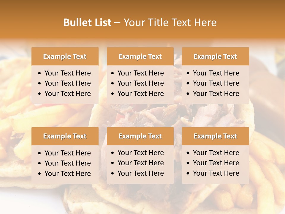 Bread Souvlaki Biting PowerPoint Template