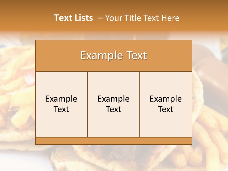 Bread Souvlaki Biting PowerPoint Template