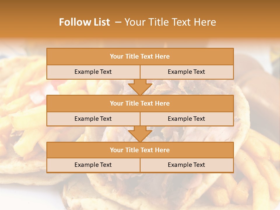 Bread Souvlaki Biting PowerPoint Template