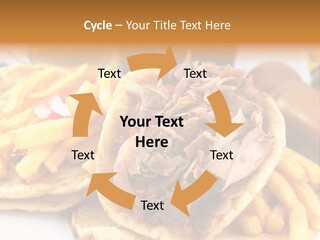 Bread Souvlaki Biting PowerPoint Template