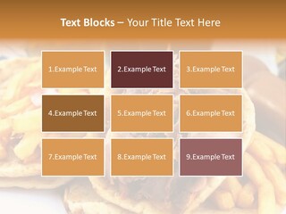 Bread Souvlaki Biting PowerPoint Template