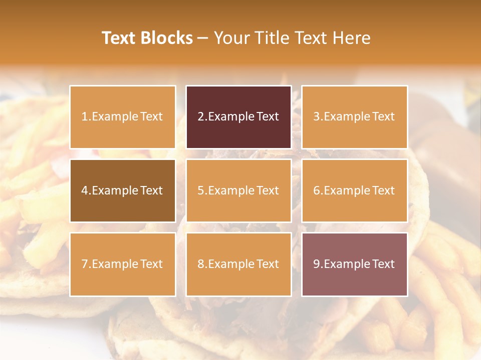 Bread Souvlaki Biting PowerPoint Template