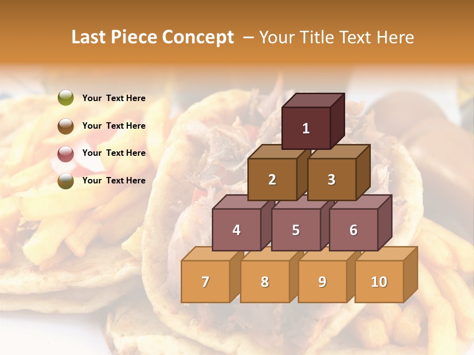 Bread Souvlaki Biting PowerPoint Template