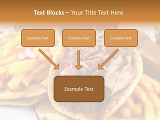 Bread Souvlaki Biting PowerPoint Template