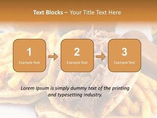 Bread Souvlaki Biting PowerPoint Template