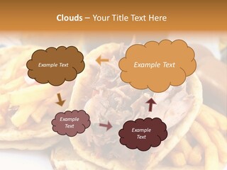 Bread Souvlaki Biting PowerPoint Template