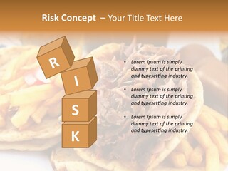 Bread Souvlaki Biting PowerPoint Template