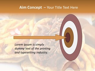 Bread Souvlaki Biting PowerPoint Template