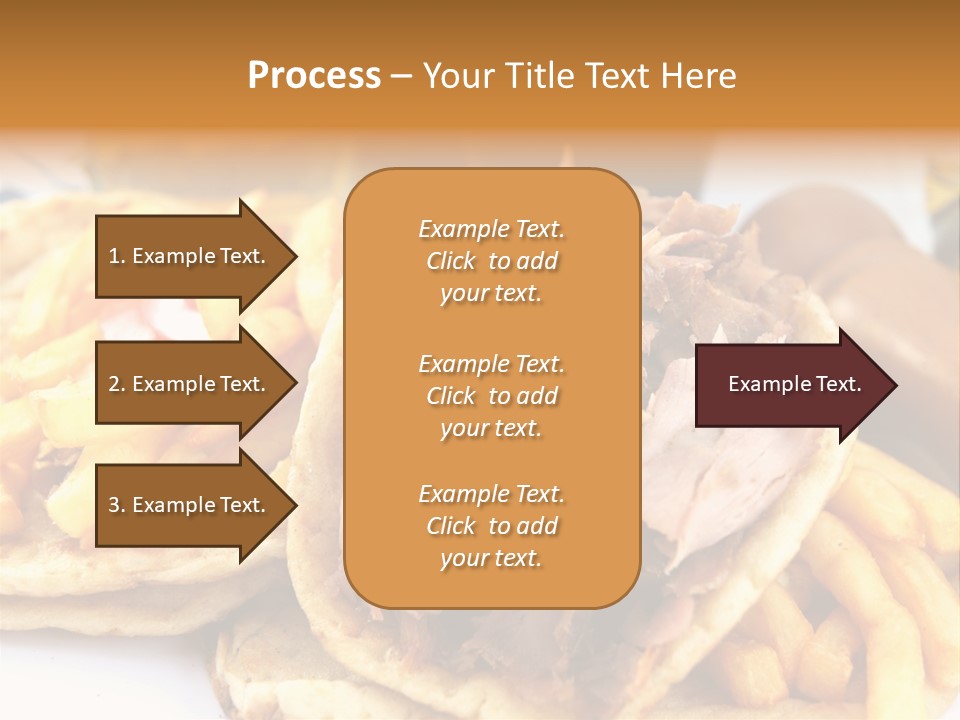 Bread Souvlaki Biting PowerPoint Template