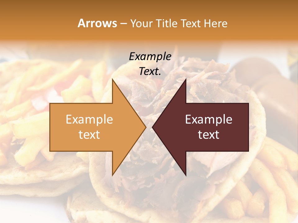 Bread Souvlaki Biting PowerPoint Template