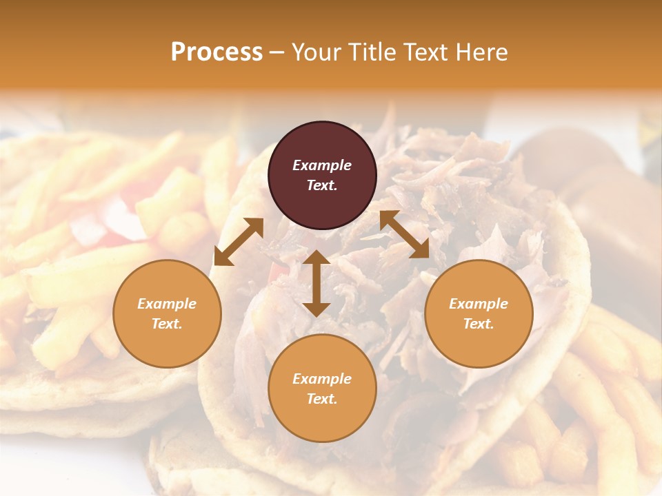Bread Souvlaki Biting PowerPoint Template