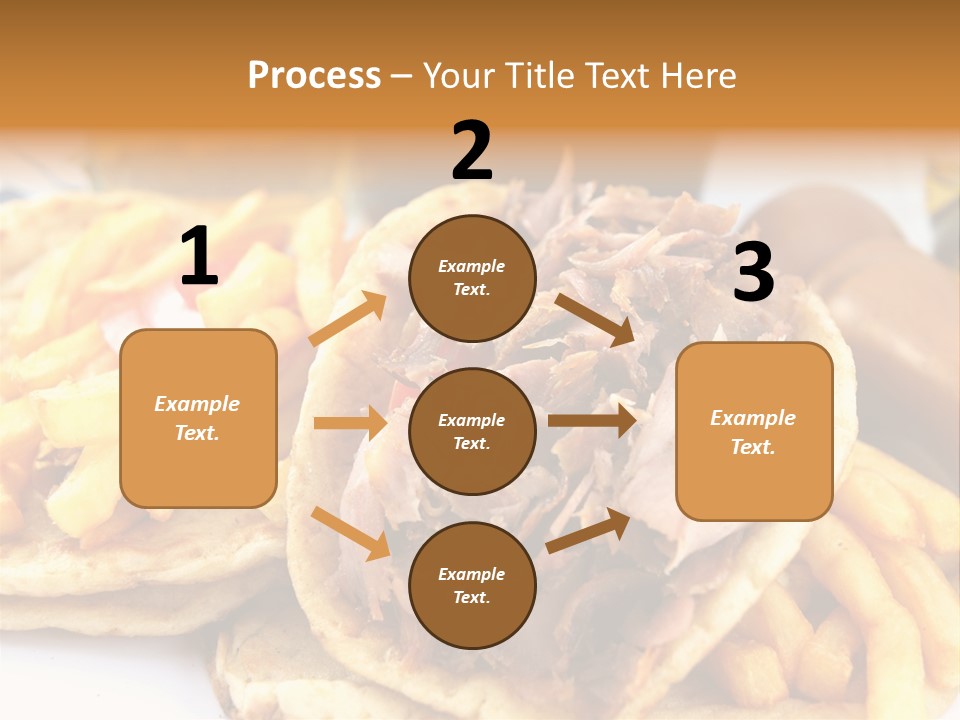 Bread Souvlaki Biting PowerPoint Template