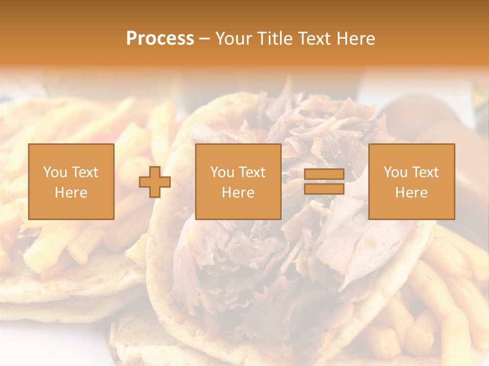 Bread Souvlaki Biting PowerPoint Template