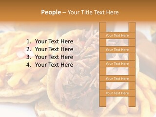 Bread Souvlaki Biting PowerPoint Template