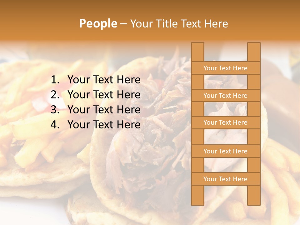 Bread Souvlaki Biting PowerPoint Template