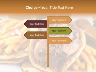 Bread Souvlaki Biting PowerPoint Template