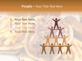 Bread Souvlaki Biting PowerPoint Template