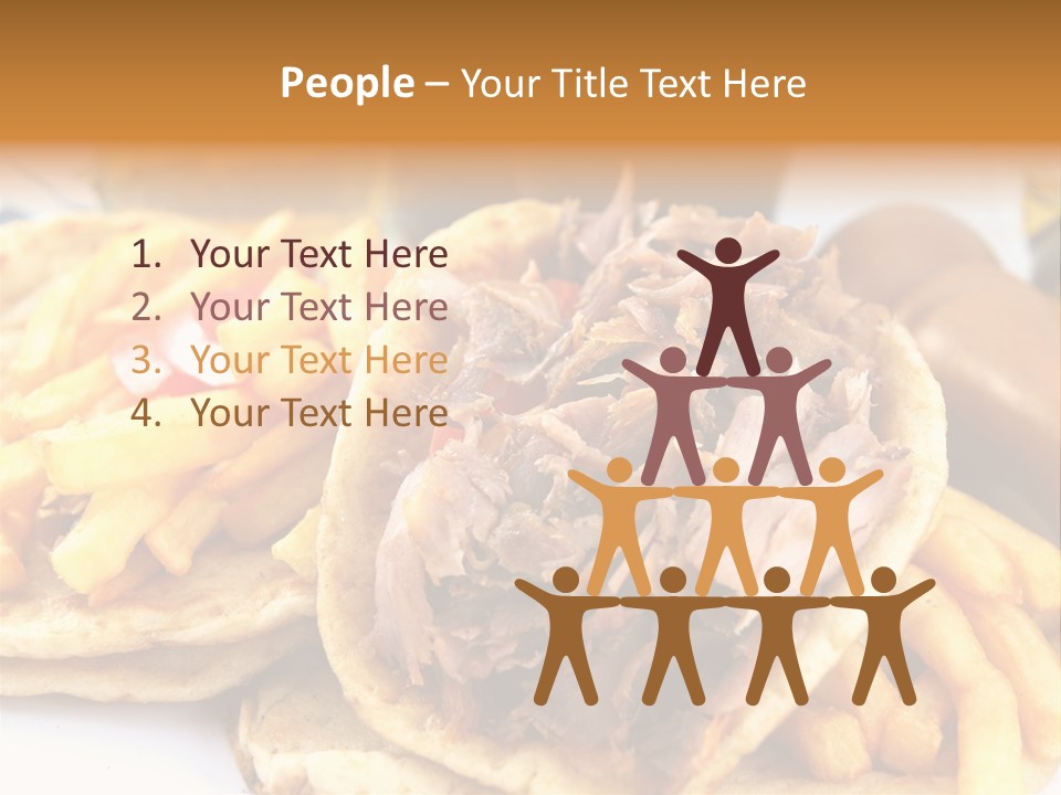 Bread Souvlaki Biting PowerPoint Template