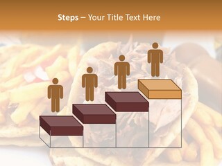 Bread Souvlaki Biting PowerPoint Template