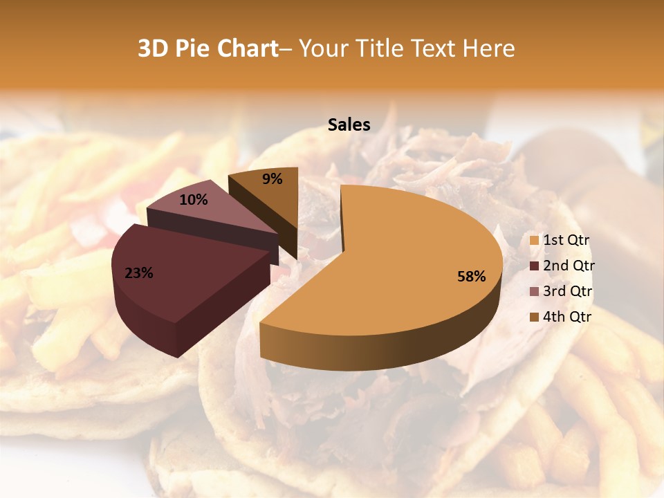 Bread Souvlaki Biting PowerPoint Template
