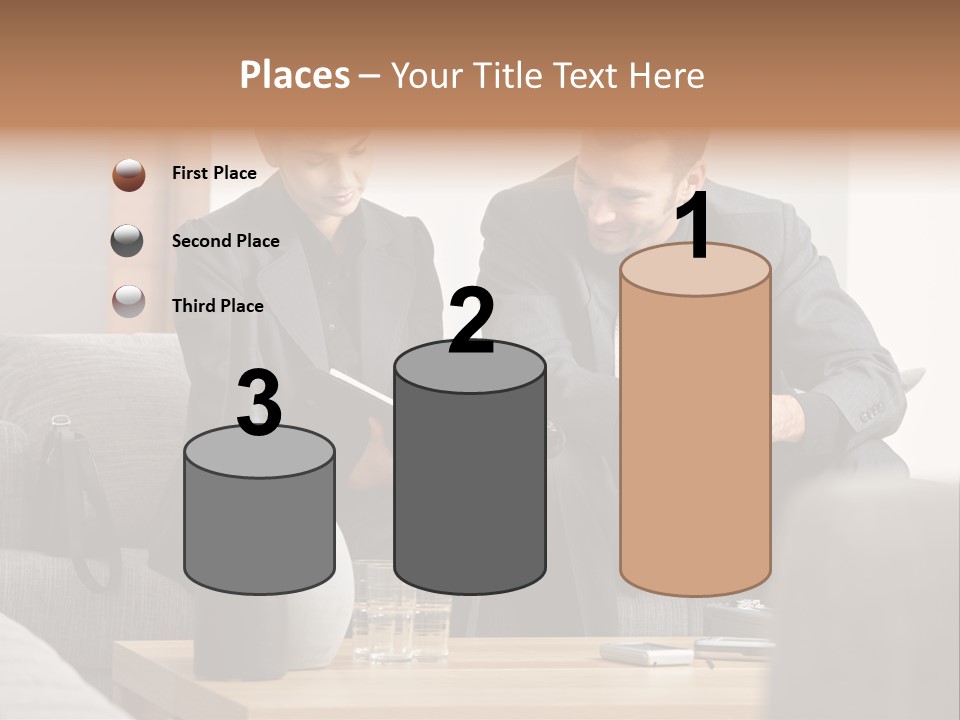 Casual Consultant Office PowerPoint Template