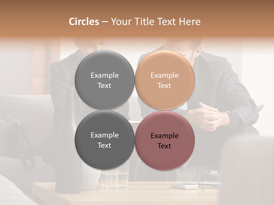 Casual Consultant Office PowerPoint Template