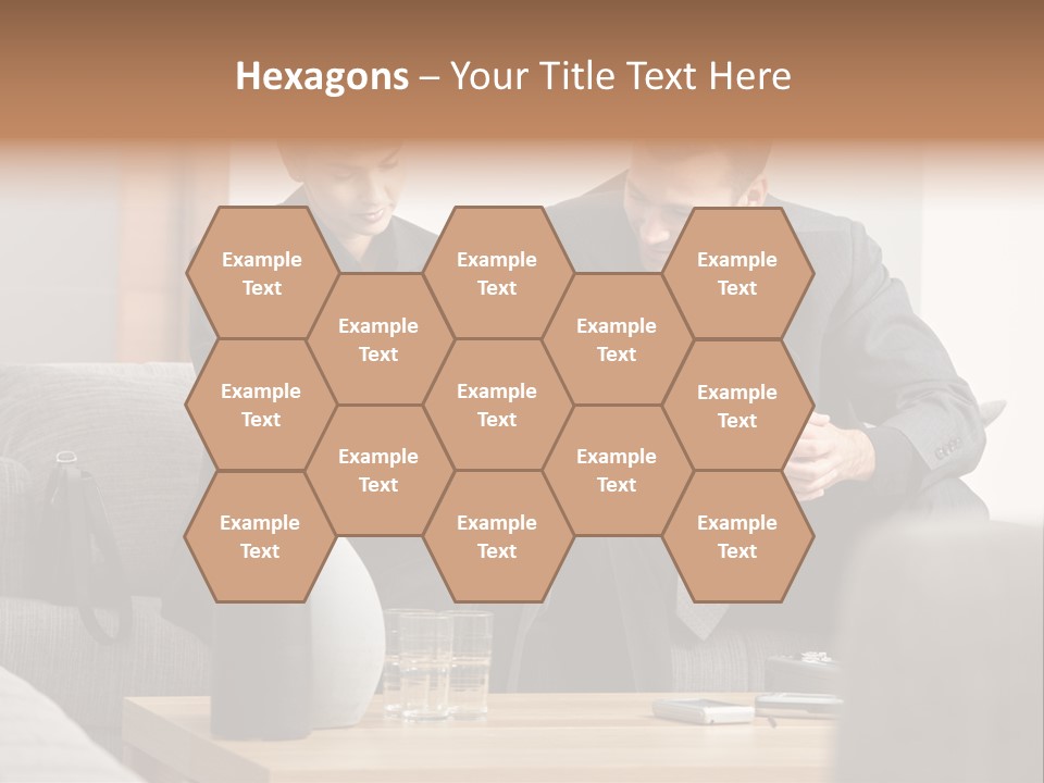 Casual Consultant Office PowerPoint Template