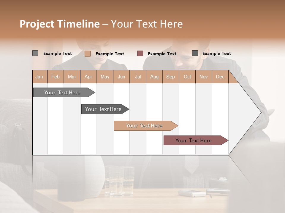 Casual Consultant Office PowerPoint Template